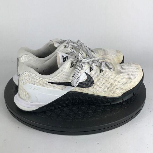 Nike Metcon 3 White/Black CrossFit Training Shoes 849807-100 Women’s Size 7.5 - Picture 5 of 13